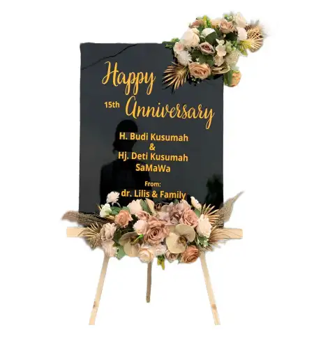 Papan Bunga Akrilik Pager Agung