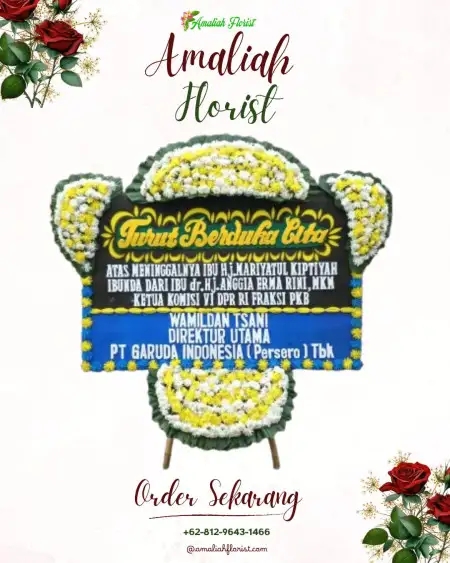 Papan Bunga Duka Pager Agung